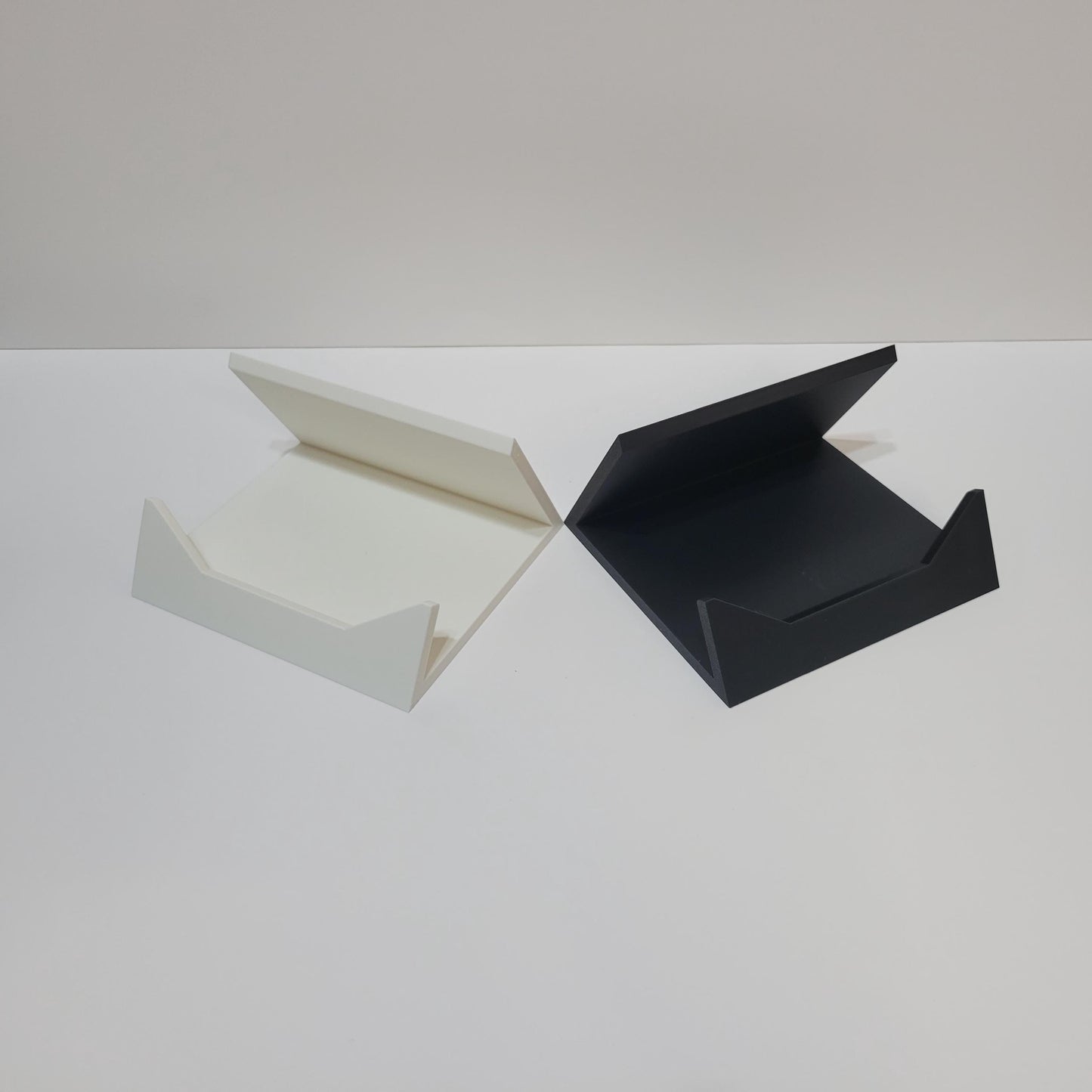 Minimalist Cookbook Stand and Tablet Holder with Page Keepers | Hands Free
