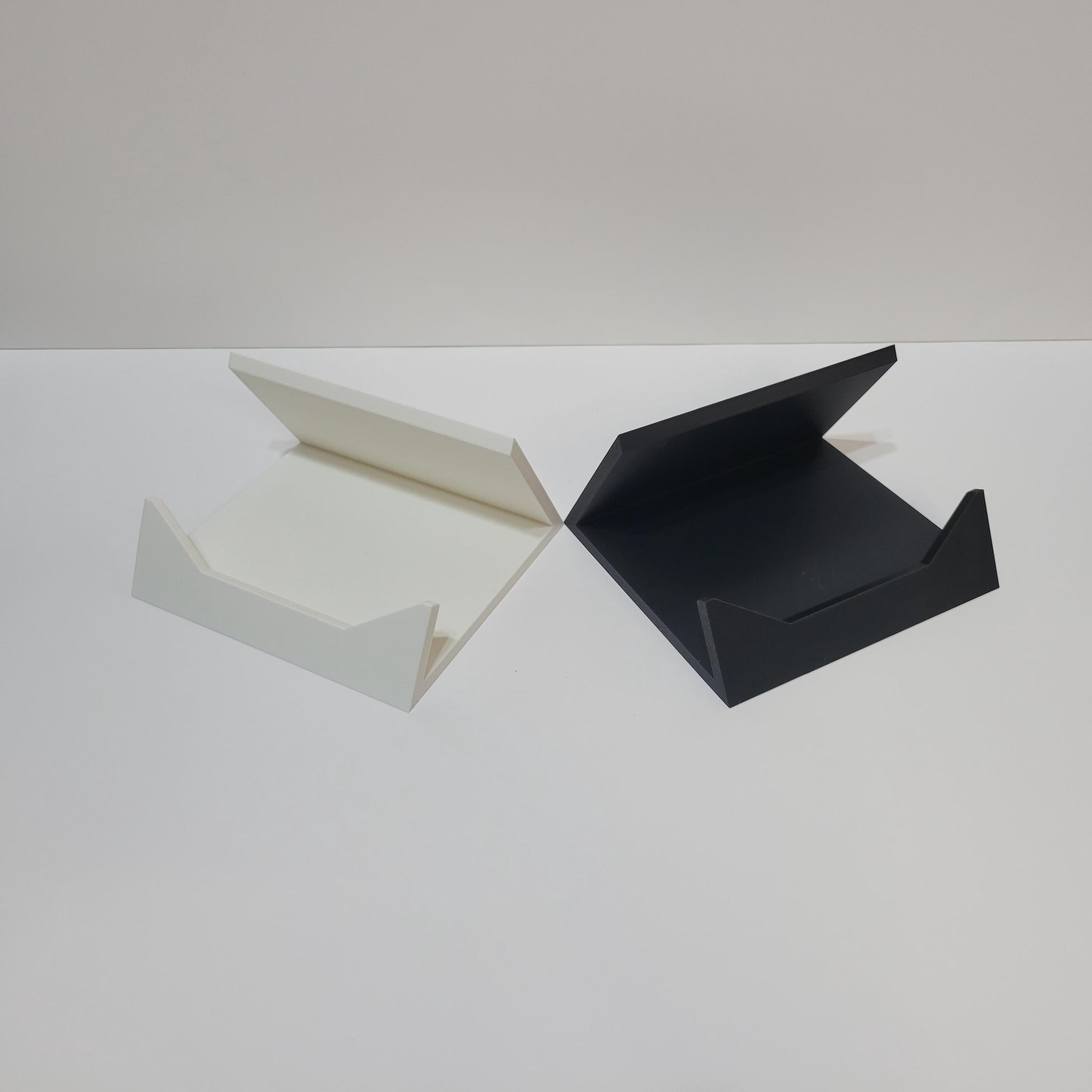 Minimalist Cookbook Stand and Tablet Holder with Page Keepers | Hands Free
