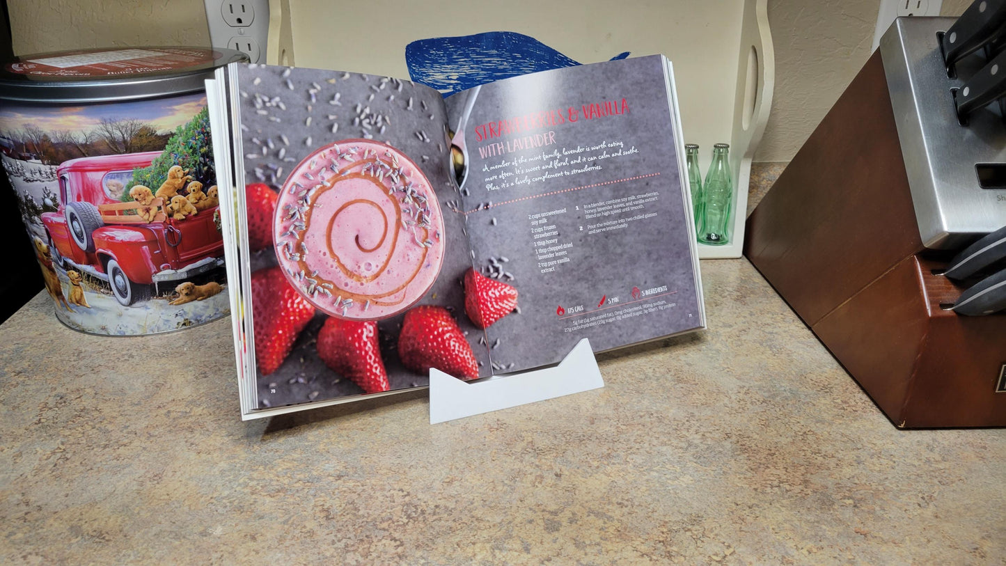 Spiral Cookbook - Recipe Holder - iPad Stand | Very Stable, Versatile & Hands Free