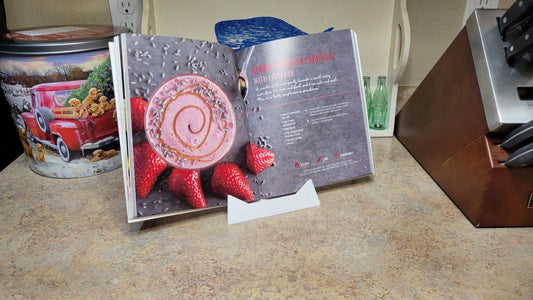 Spiral Cookbook - Recipe Holder - iPad Stand | Very Stable, Versatile & Hands Free