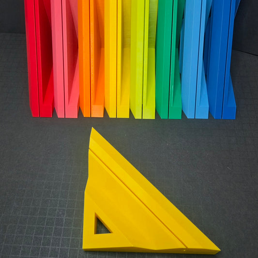 Tile Square - Edge Trim & Jolly Miter Jig – 45 Degree Angle Guide for Saws
